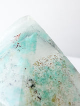 Ajoite in Quartz