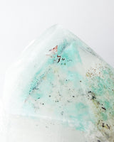 Ajoite in Quartz