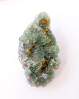 RARE Green Fluorite + Gem Grade Gold Barite