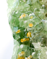 RARE Green Fluorite + Gem Grade Gold Barite