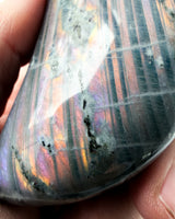 Purple Labradorite Moon