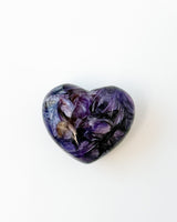 Charoite Heart E