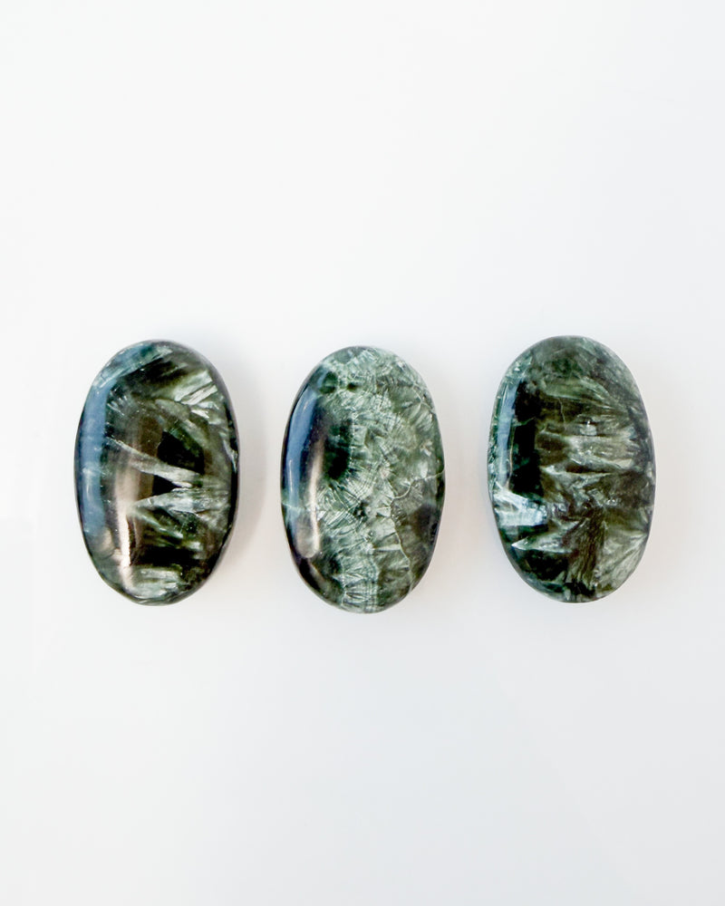 Seraphinite Palmstone