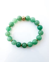 Green Aventurine Crystal Bracelet - Pure Luck