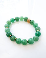 Green Aventurine Crystal Bracelet - Pure Luck