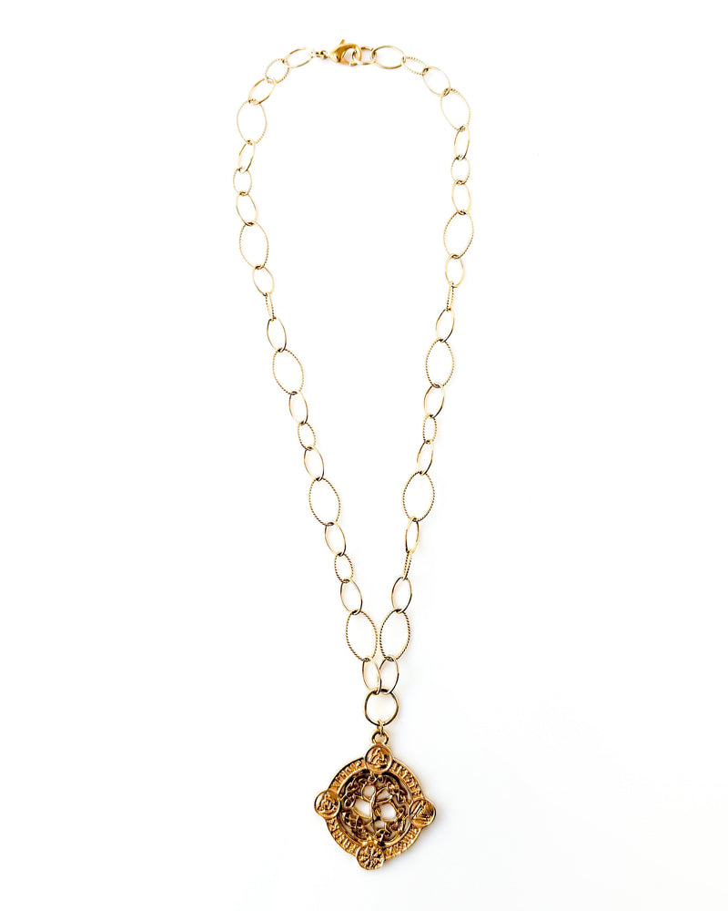 Tree of Life + Runes Necklace