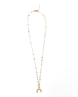 Crescent Moon Necklace B