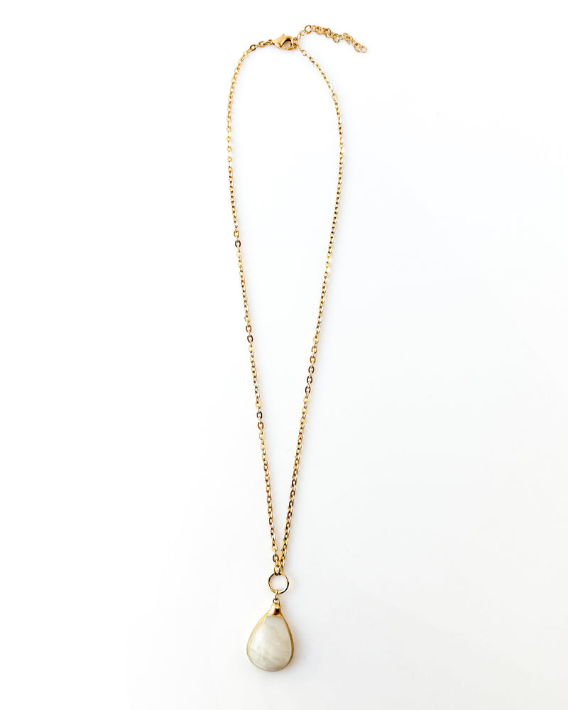 Rainbow Moonstone Necklace