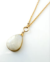 Rainbow Moonstone Necklace
