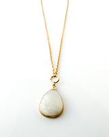 Rainbow Moonstone Necklace