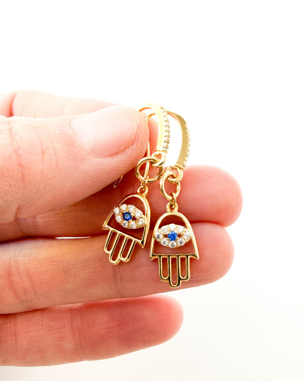 Evil Eye Earrings