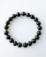 Russian Shungite Crystal Bracelet - EMF Protection