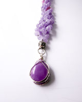 Phosphosiderite Pendant Mala