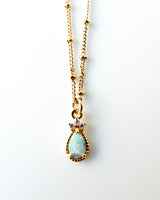 White Opal Necklace