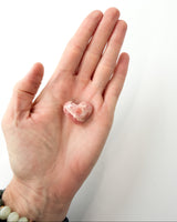 Rhodochrosite Heart