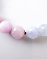 Rose Quartz · Lepidolite · Blue Lace Agate · Kunzite Crystal Bracelet - Mother 2026