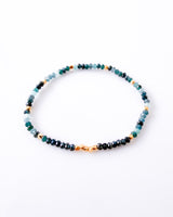 Blue Tourmaline Crystal Bracelet - Quiet Knowing