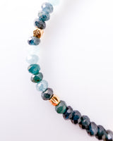Blue Tourmaline Crystal Bracelet - Quiet Knowing