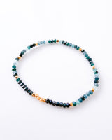 Blue Tourmaline Crystal Bracelet - Quiet Knowing