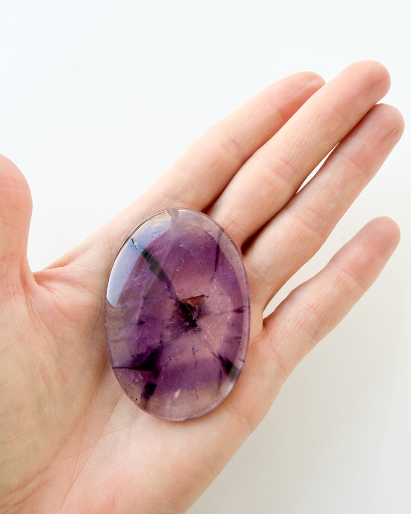 Trapiche Star Amethyst Cabochon