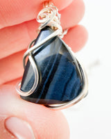 Blue Tiger Eye Wrap