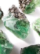 Emerald Fluorite + Pyrite + Galena