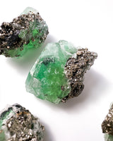Emerald Fluorite + Pyrite + Galena