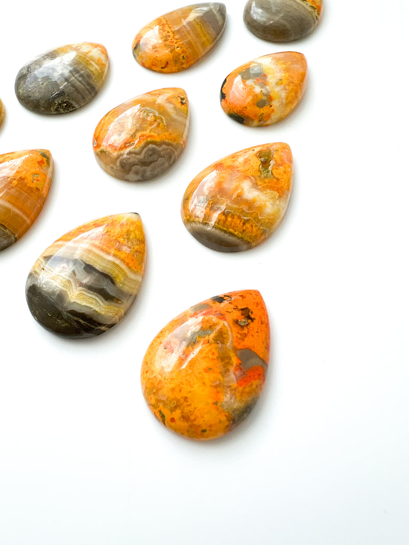 Bumblebee Jasper Cabochon