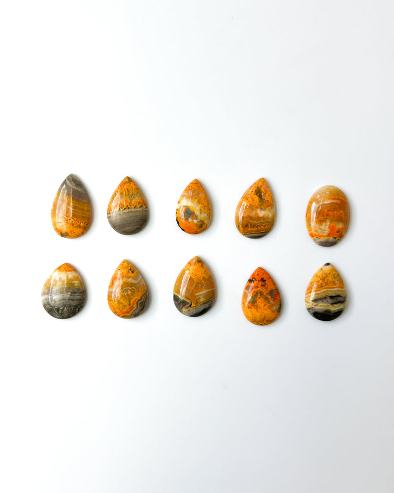 Bumblebee Jasper Cabochon