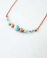 Larimar + Aquamarine Necklace