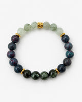 Seraphinite · Ruby in Kyanite · Ice Mountain Jade Crystal Bracelet - Anchored Magic