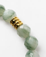 Seraphinite · Ruby in Kyanite · Ice Mountain Jade Crystal Bracelet - Anchored Magic