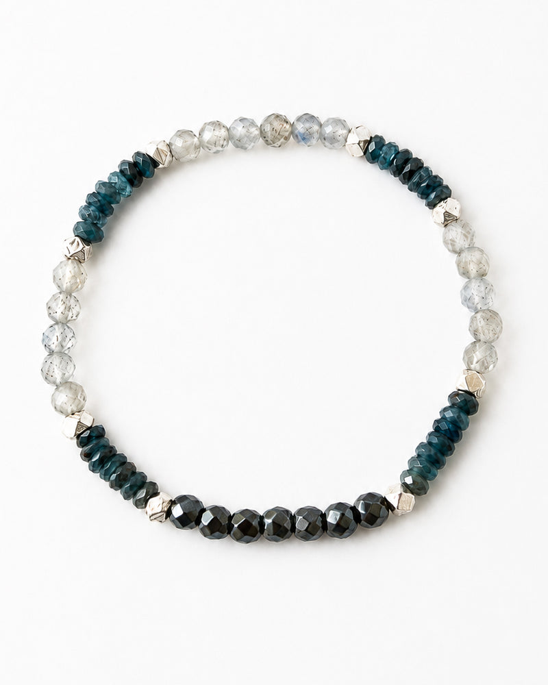 Kyanite · Labradorite · Hematite Crystal Bracelet - Aperture