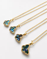 Abalone Butterfly Necklace