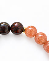 Sunstone · Tiger Iron · Red Jasper Crystal Bracelet - Desire