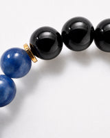 Lapis Lazuli · Blue Kyanite · Black Spinel Crystal Bracelet - Divine Alignment
