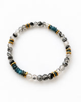 Tourmalinated Quartz · Faceted Kyanite Crystal Bracelet - Energetic Integrity