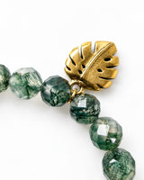 Moss Agate · Burma Jade · Ruby in Zoisite · Garnet Crystal Bracelet - Flourish