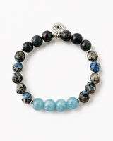 Aquamarine · K2 · Ruby in Kyanite Bracelet - Initiated Flame