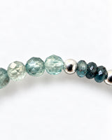 Blue Zircon · Blue Kyanite Crystal Bracelet - Lucidity