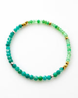 Amazonite · Chrysoprase Crystal Bracelet - New Narrative
