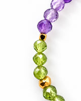 Peridot · Amethyst Crystal Bracelet - Rise Above