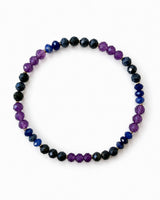Amethyst · Sapphire · Sodalite Bracelet - Sapphire Sky