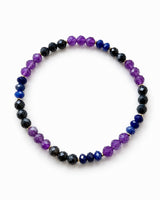 Amethyst · Sapphire · Sodalite Bracelet - Sapphire Sky