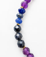 Amethyst · Sapphire · Sodalite Bracelet - Sapphire Sky