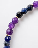 Amethyst · Sapphire · Sodalite Bracelet - Sapphire Sky