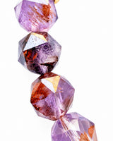 Super 7 · Amethyst · Black Tourmaline · Indigo Gabbro Crystal Bracelet - Secret Wisdom