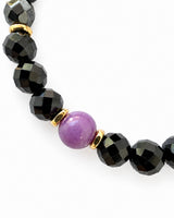 Phosphosiderite · Eagle Eye · Hematite · Black Tourmaline Crystal Bracelet - Steadfast Hope