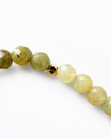 Blue Apatite · Green Tourmaline Crystal Bracelet - The Good Life
