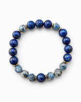 Lapis Lazuli · K2 Crystal Bracelet - Third Eye Chakra